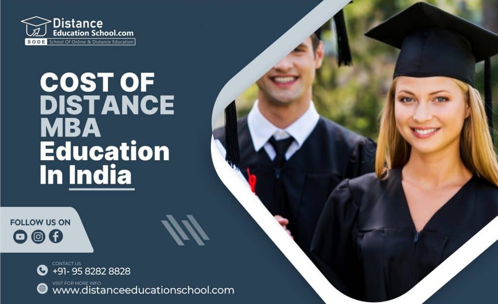 Cost of Distance MBA Education in India