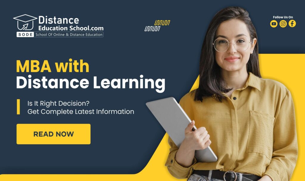 MBA with Distance Learning Mode - Cover Image
