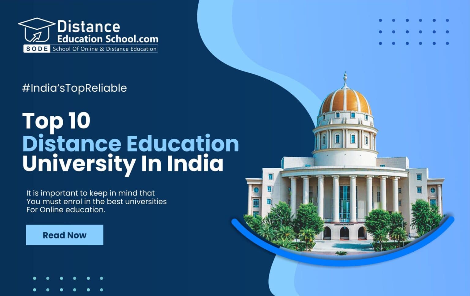 Distance Education Universities In India | UGC-DEB Approved