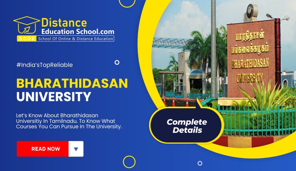 Distance Education in Bharathidasan University