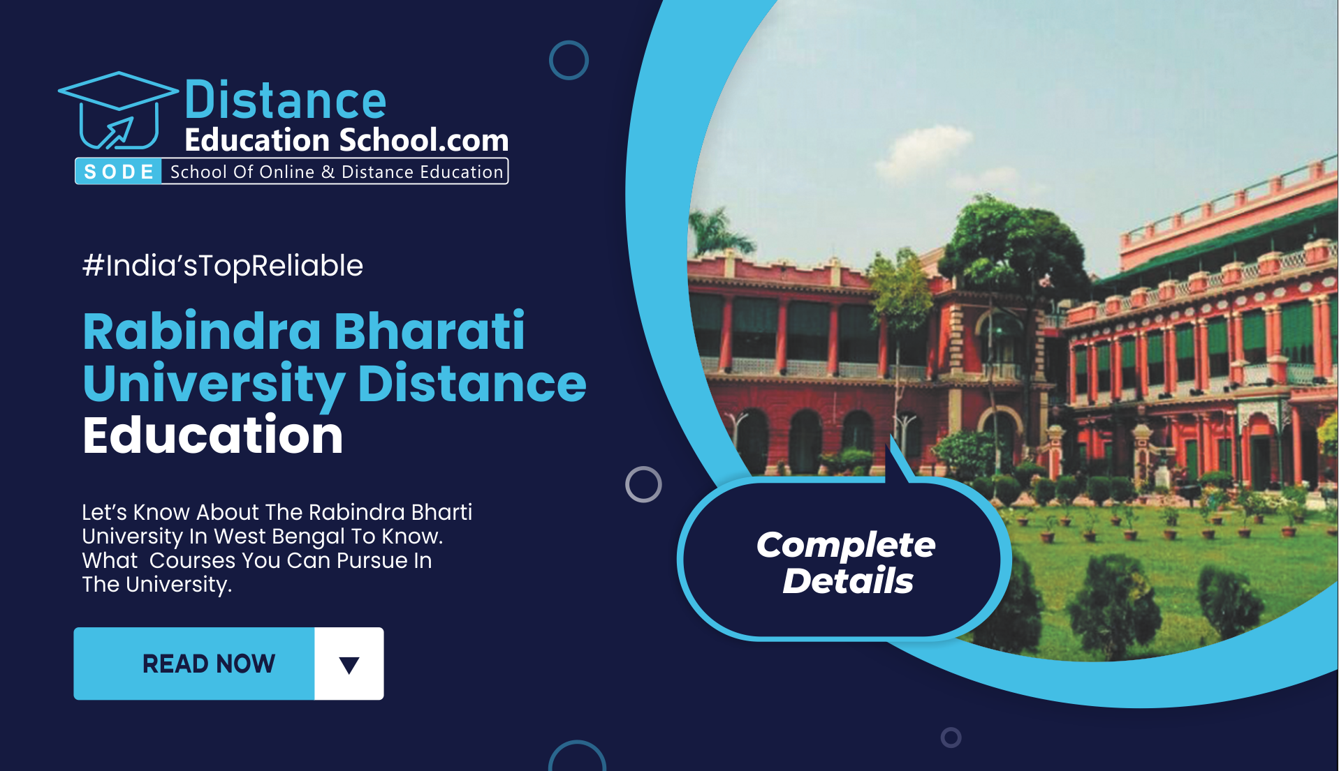 distance education courses in rabindra bharati university