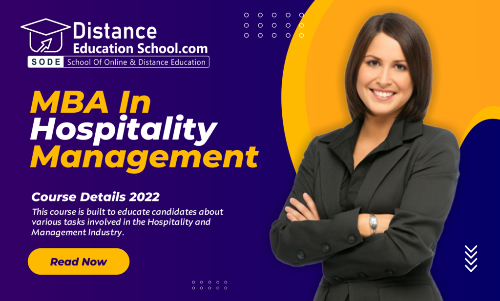 MBA in hospitality management