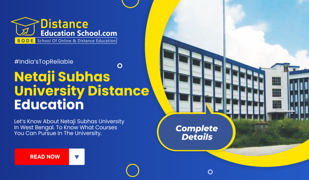 Netaji Subhash University Distance Education