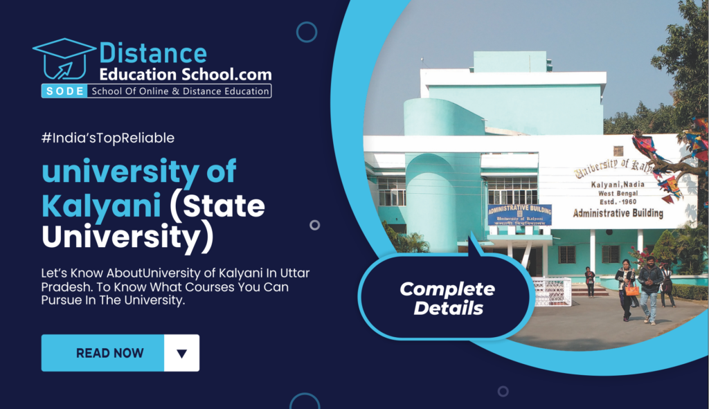 Kalyani University Distance Education