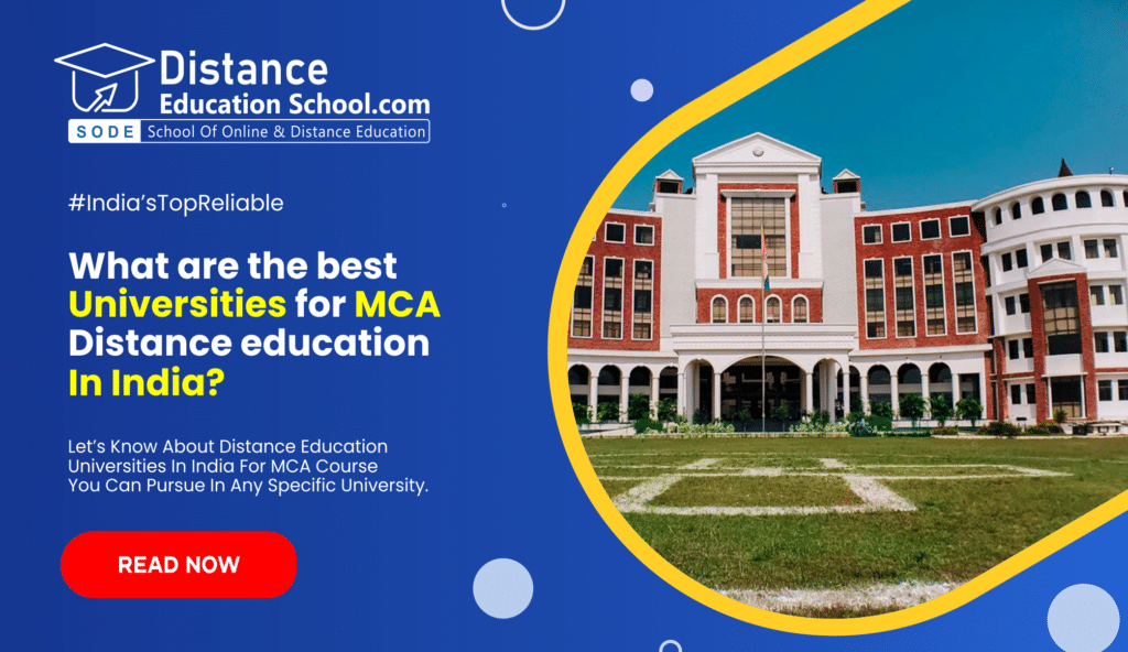 Top Universities for MCA in India