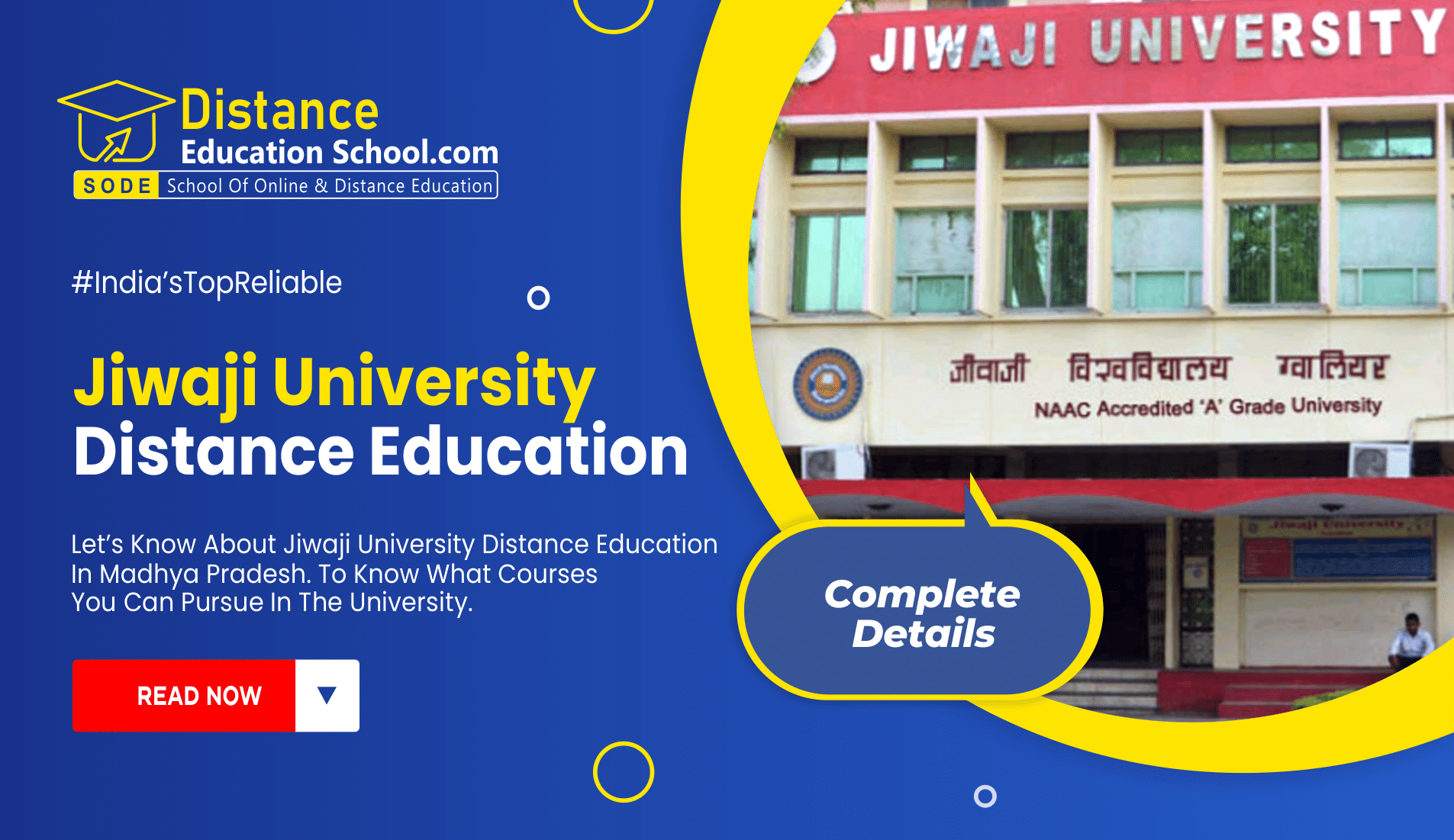 jiwaji-university-distance-education-offer-top-courses-in-2024