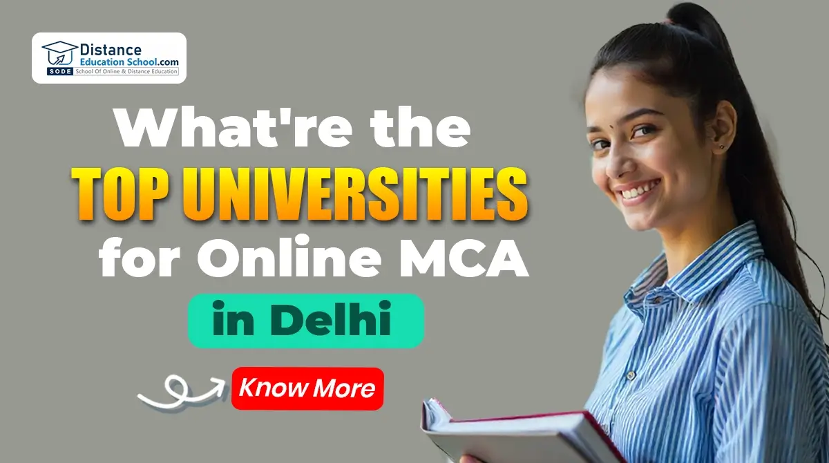 Online MCA in Delhi