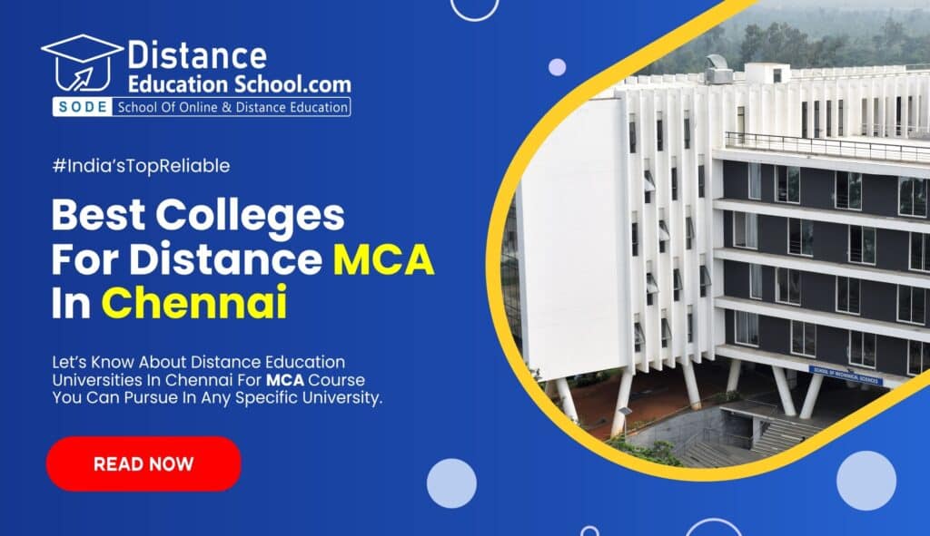 Distance MCA in Chennai