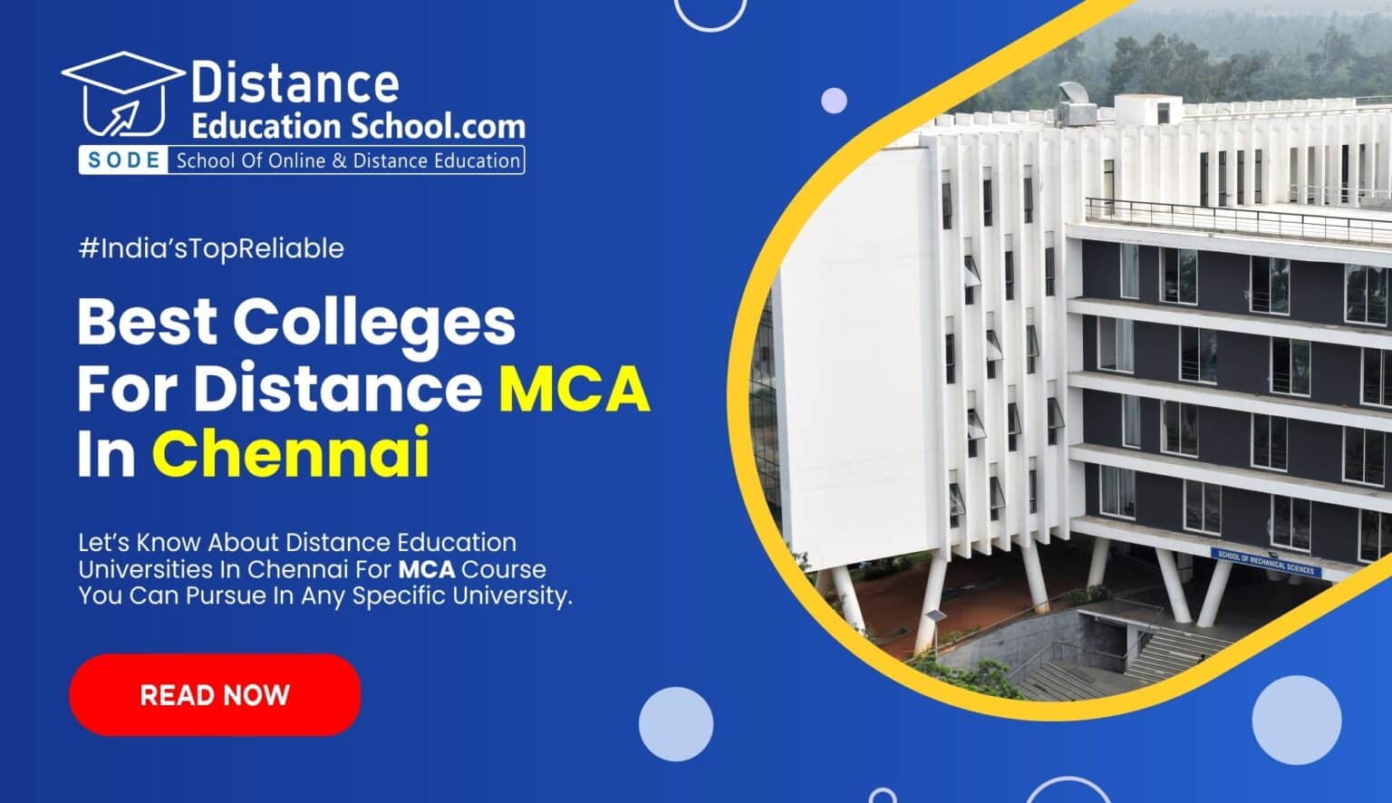 mit distance education chennai