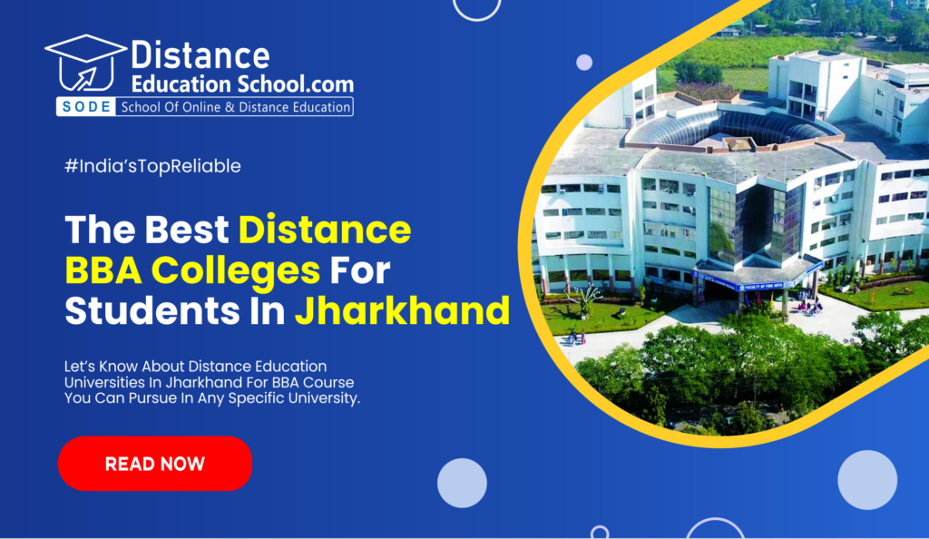 Distance BBA in Jharkhand