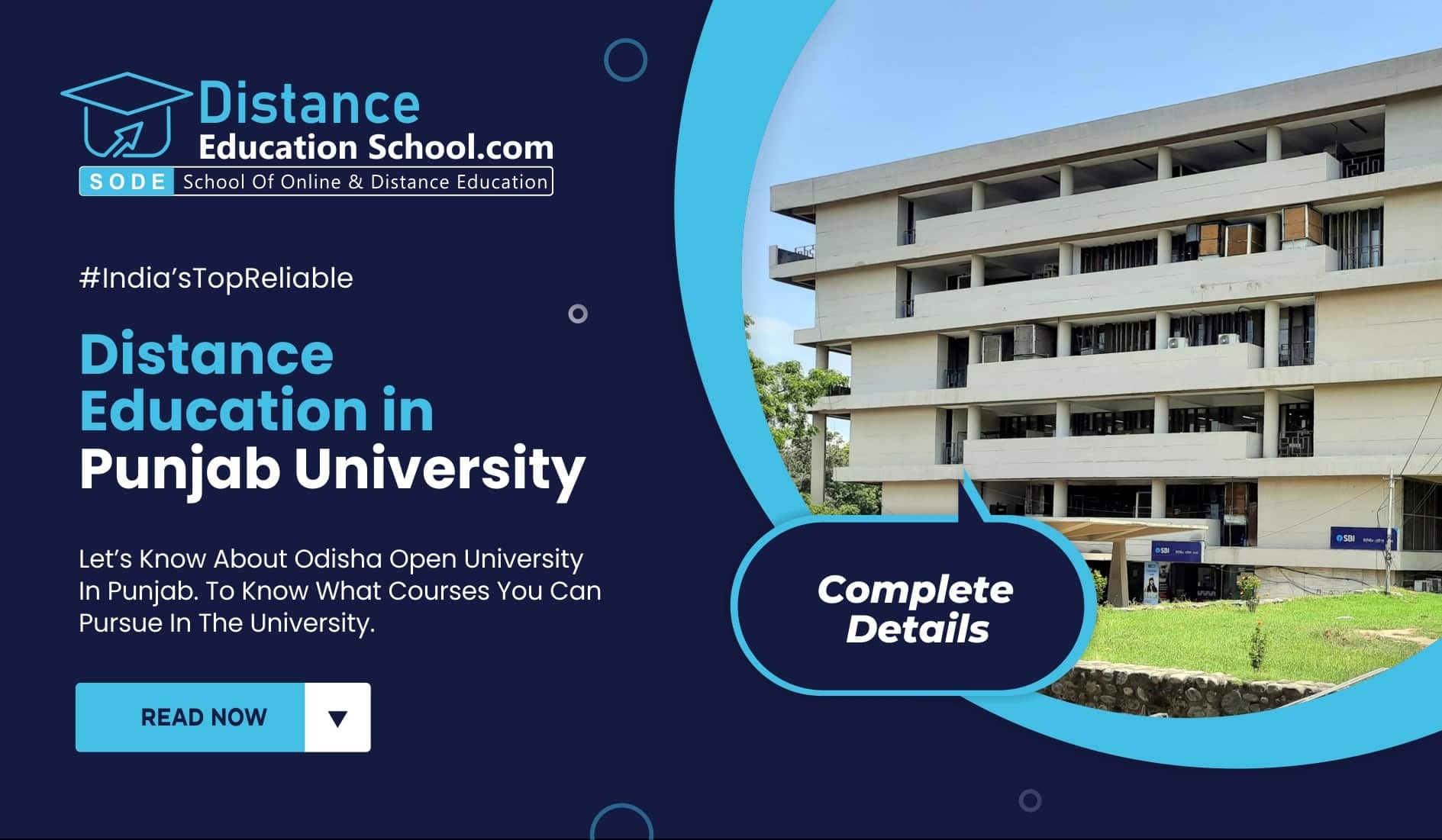 Distance Education In Punjab University Offer Top Courses In 2024