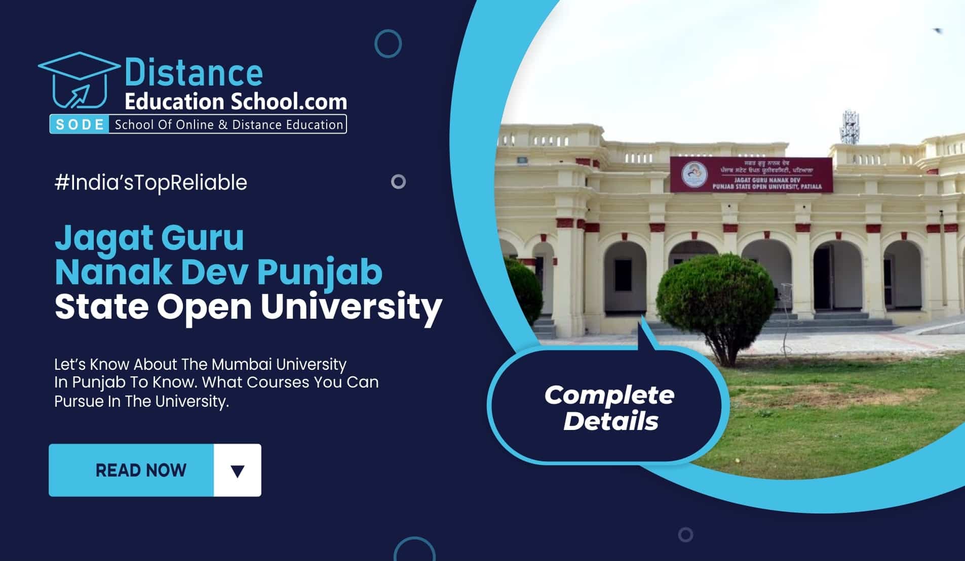 Punjab Open University Offer Top Courses in 2024