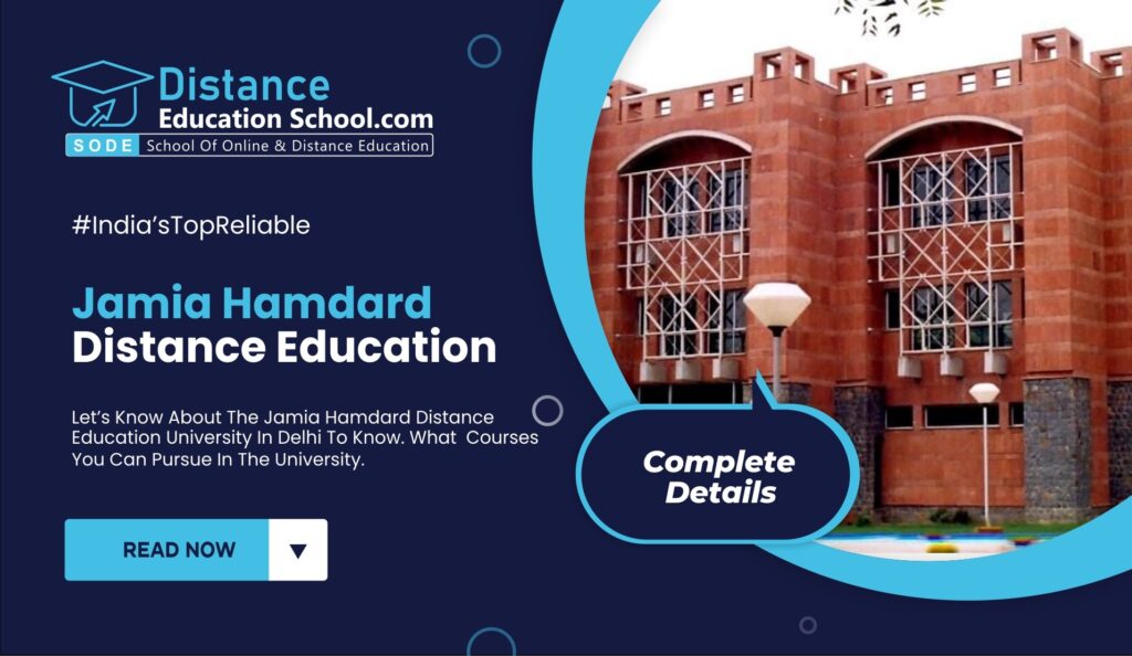 Jamia Hamdard Distance Education