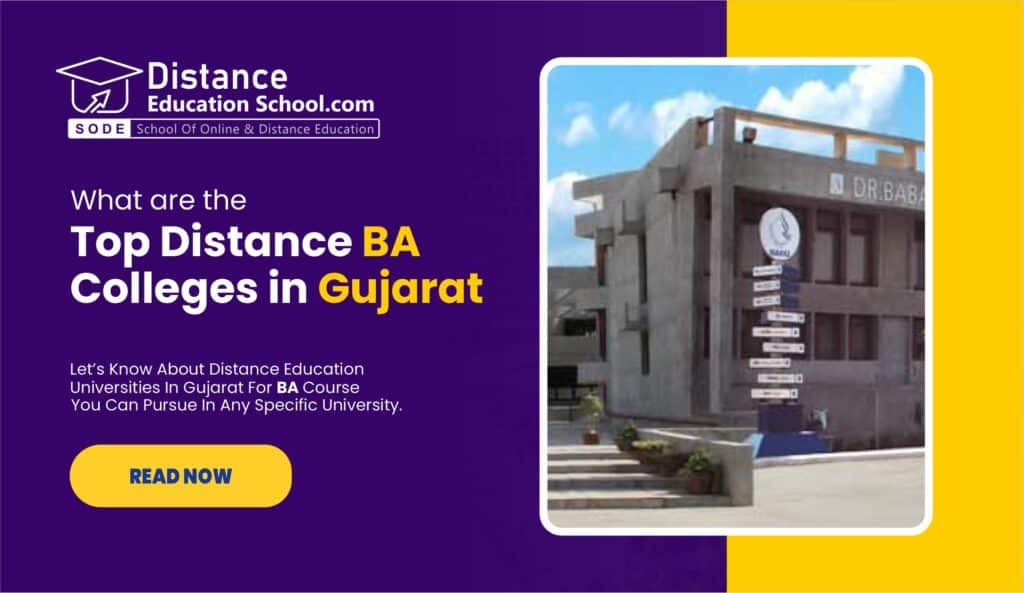 Top BA Colleges in Gujarat for Distance Education