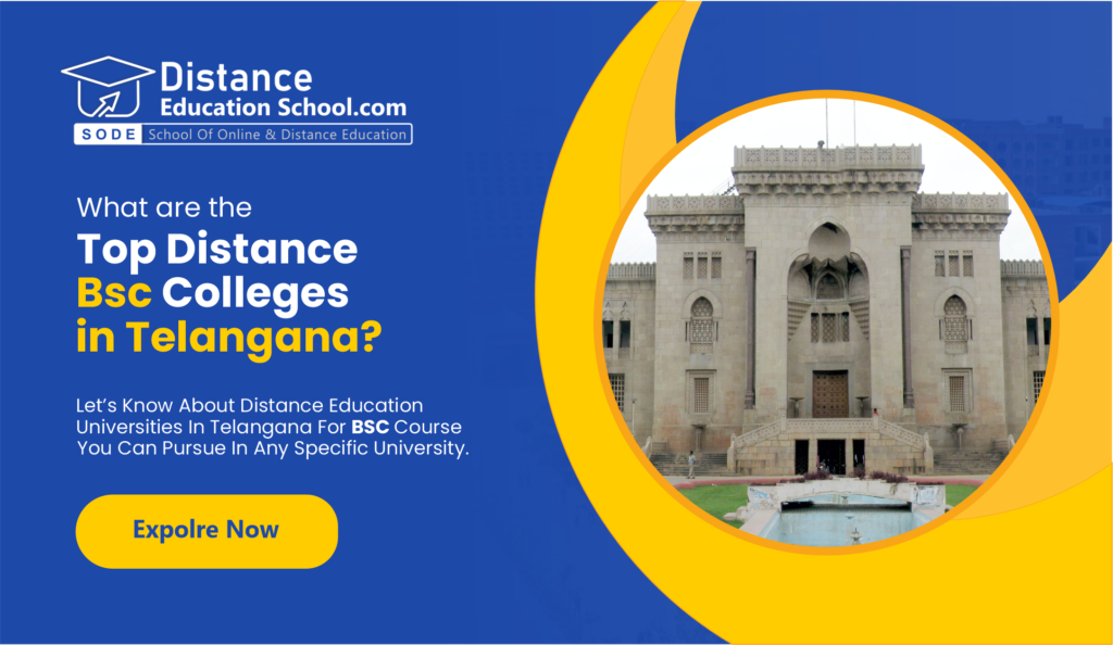 Distance BSc in Telangana