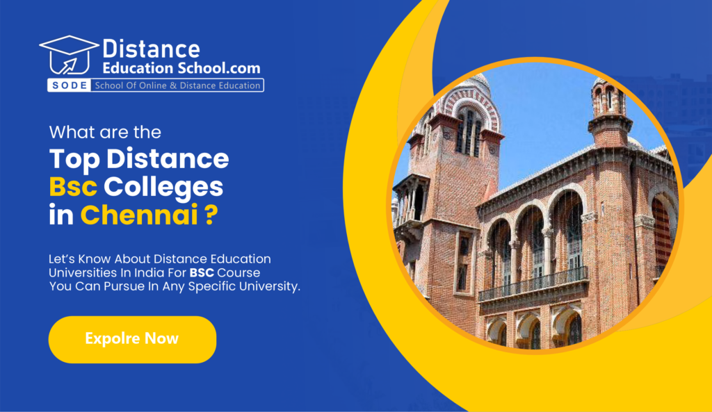 Distance BSc in Chennai