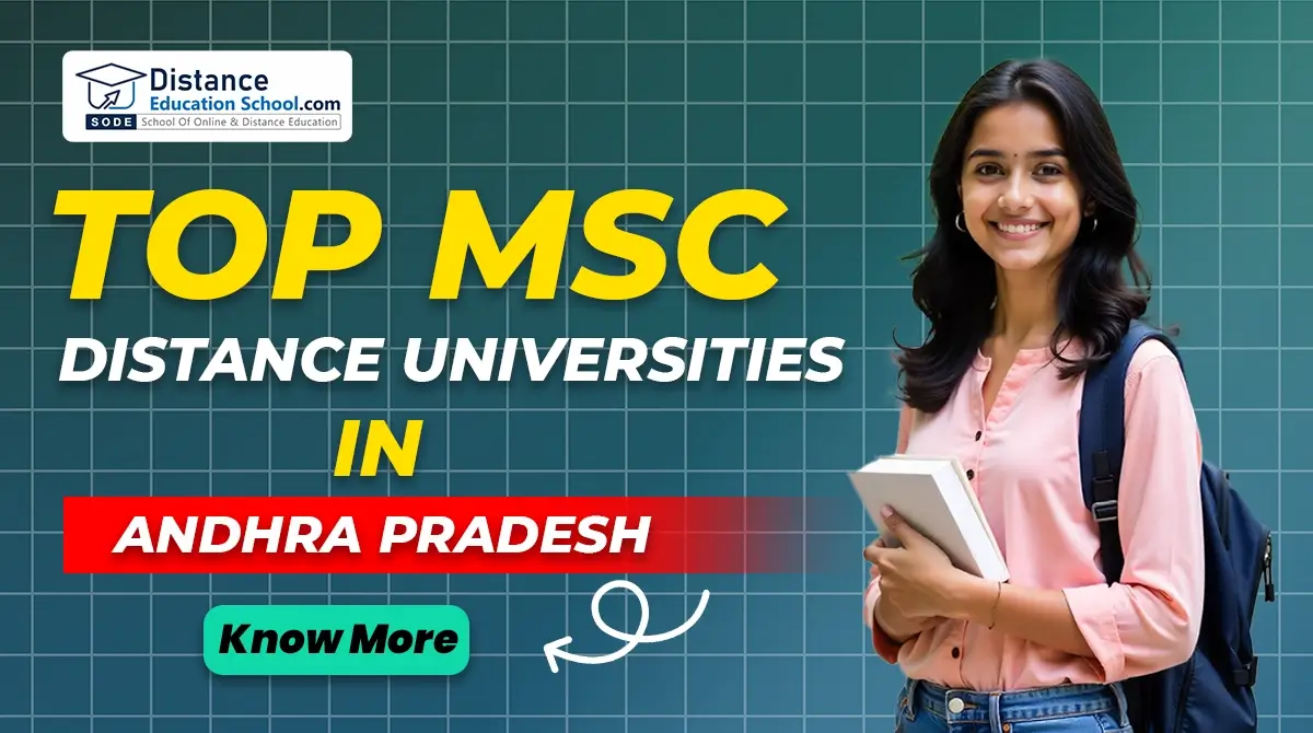 MSc distance universities in Andhra Pradesh