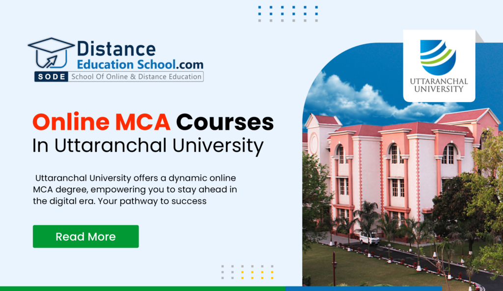 Online MCA Course at Uttaranchal University