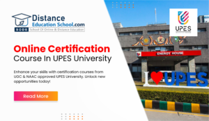 Certification Course from Online UPES University