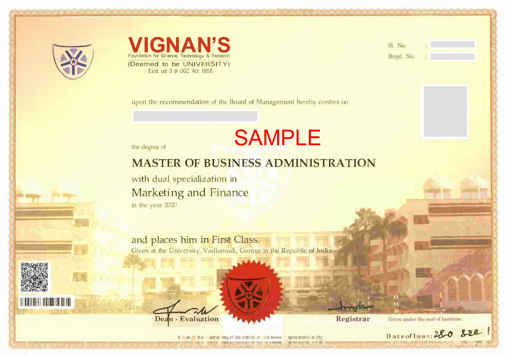 vignan university sample degree certificate (2)