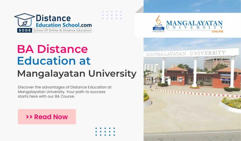 BA Distance Education at Mangalayatan University