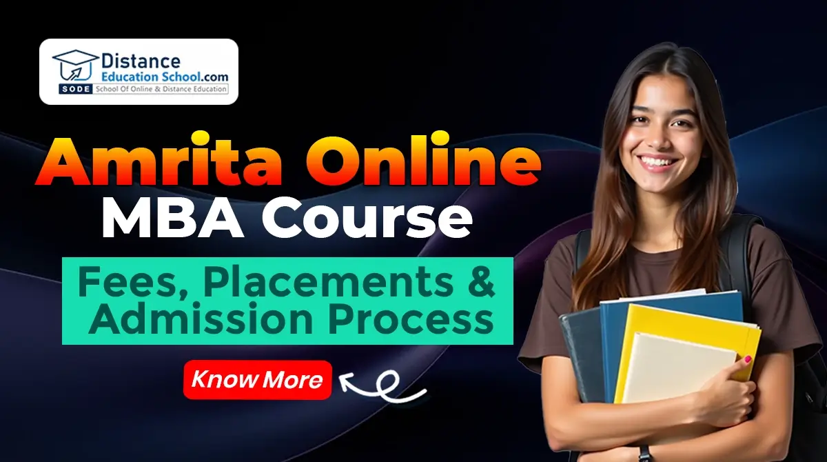 Amrita Online MBA Course: Fees, Placements & Admission Process