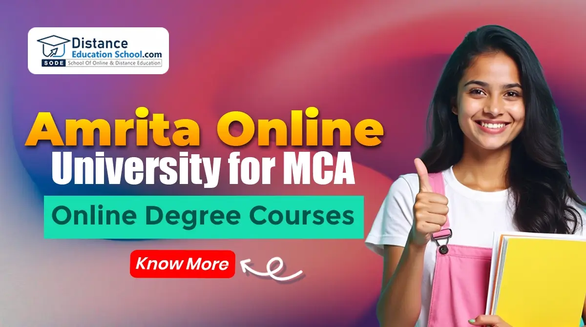 Amrita Online University for MCA Online Degree Courses