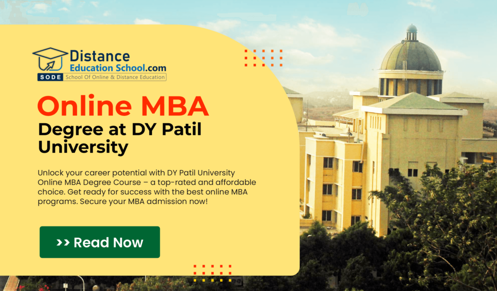 Online MBA Degree Course