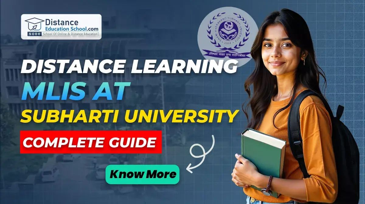 Distance Learning MLIS at Subharti University – Complete Guide
