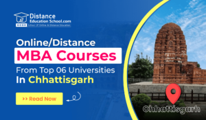 online/distance mba universities in Chhatisgarh