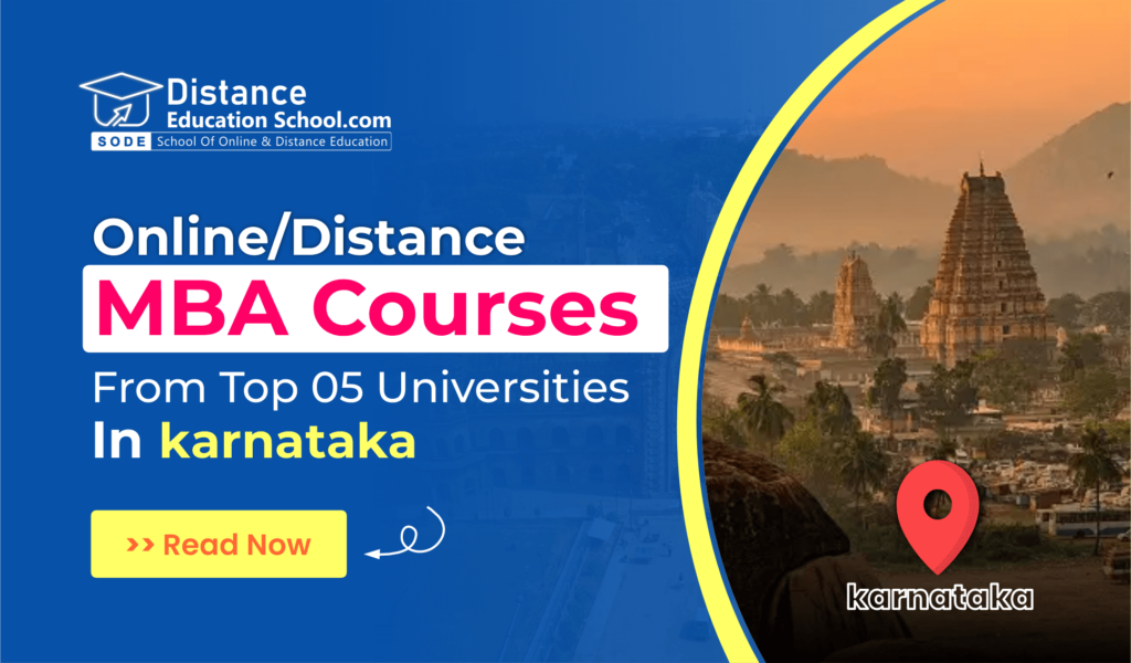 Online/Distance MBA Universities in Karnataka