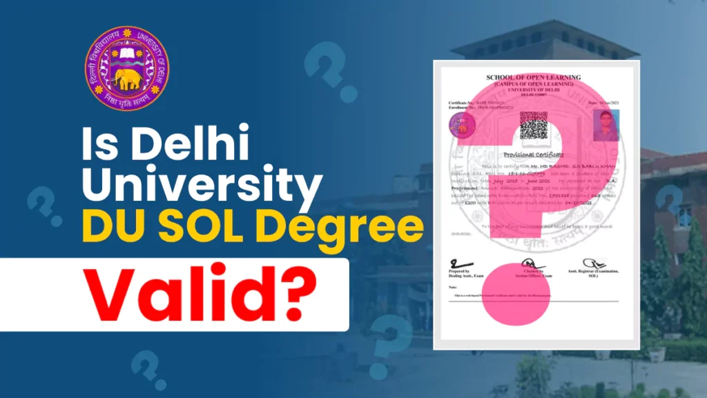 is dusol degree valid or not?