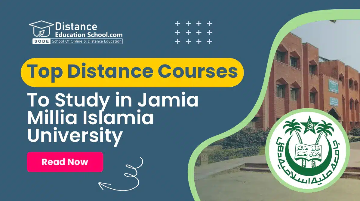 distance education courses in jamia millia islamia