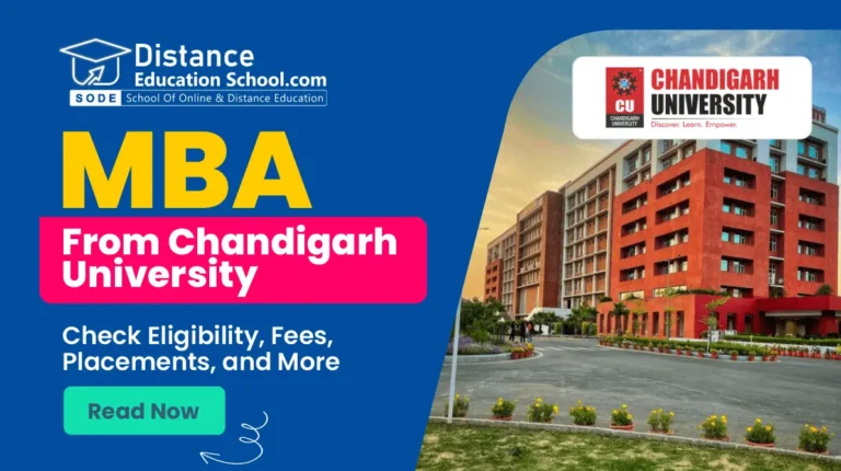 MBA from Chandigarh university