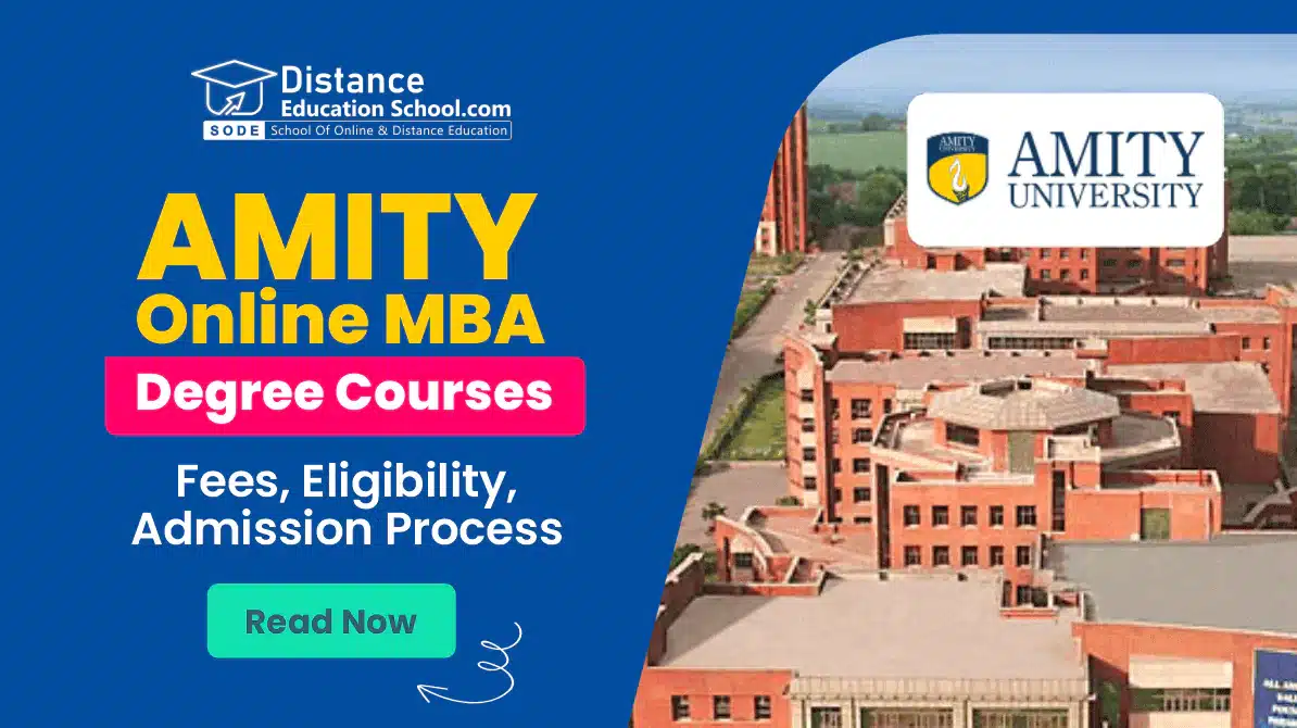 Amity Online MBA Degree