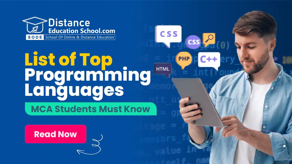 programming language for mca students