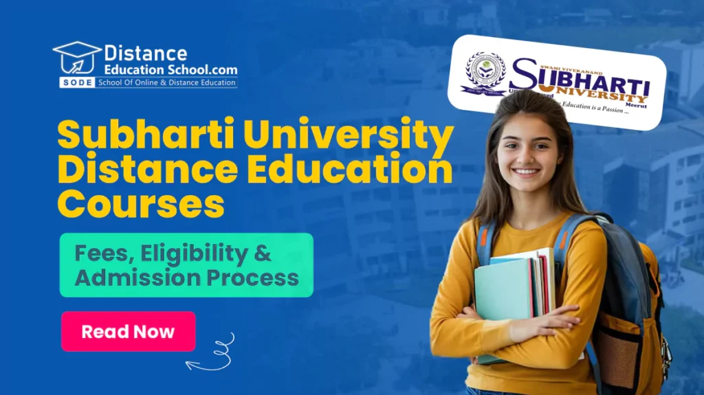 subharti university distance education