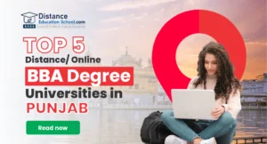 Top 5 DistanceOnline BBA Degree UniversitiesColleges in Punjab