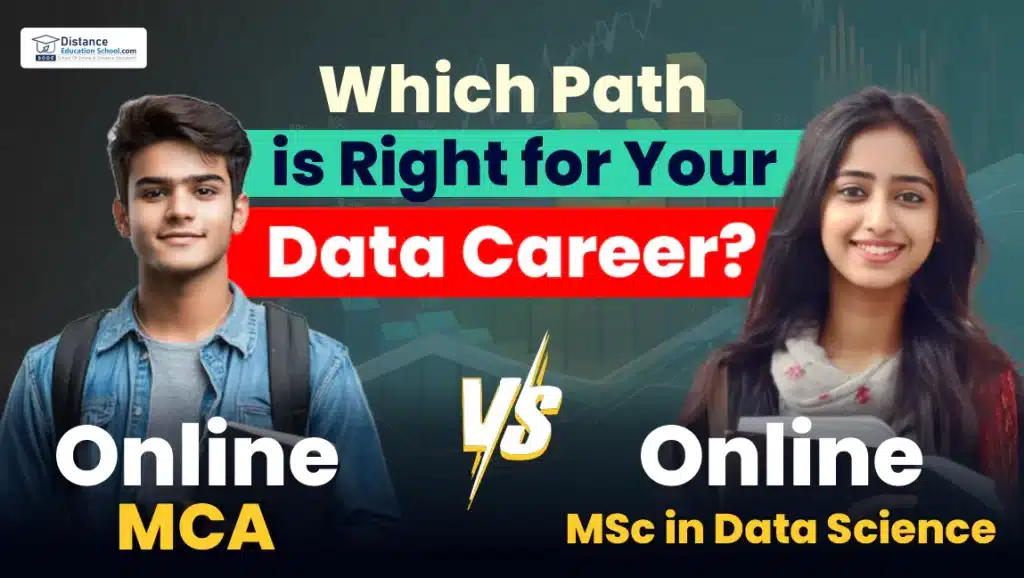 Online MCA vs Online MSc in Data Science Which Path is Right for Your Data Career