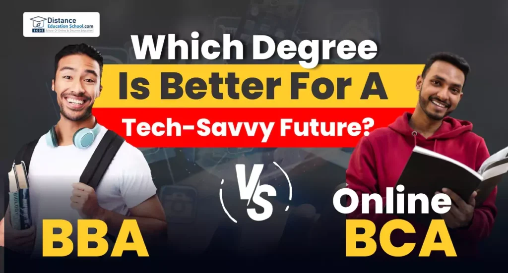 Online BBA Degree vs Online BCA