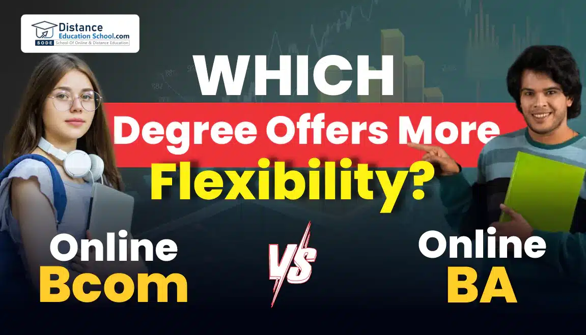 Online BCom degree vs Online BA