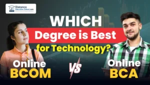 Online BCom degree vs Online BCA