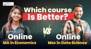 Online MA in Economics vs Online Msc in Data Science