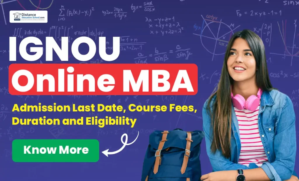 IGNOU Online MBA Admission