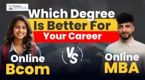 online bcom vs online mba degree