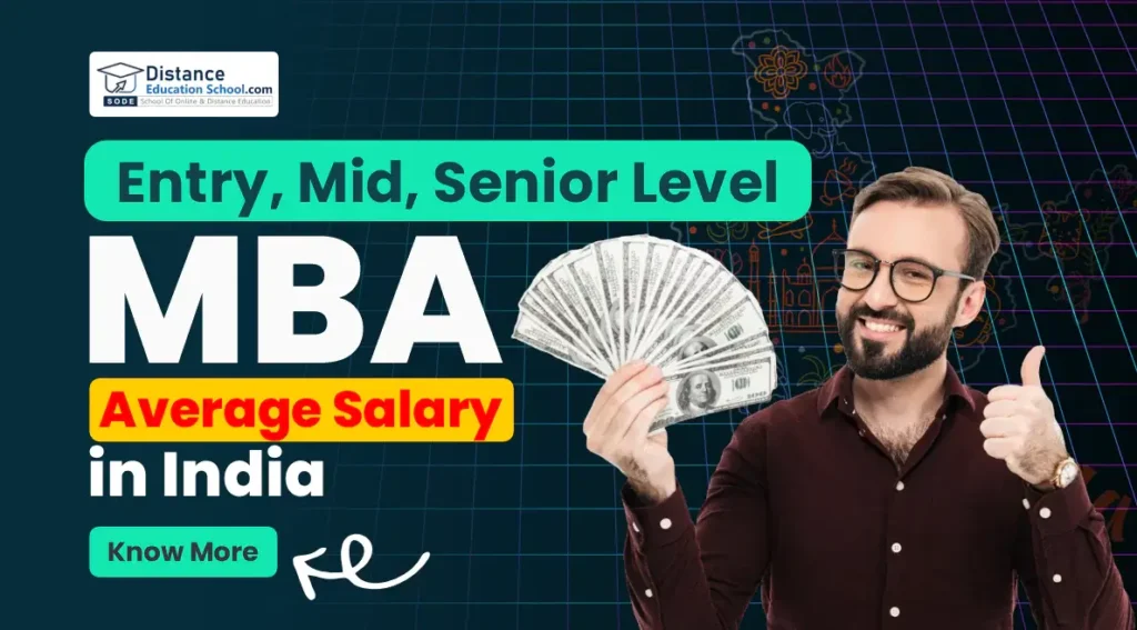 mba average salary in india