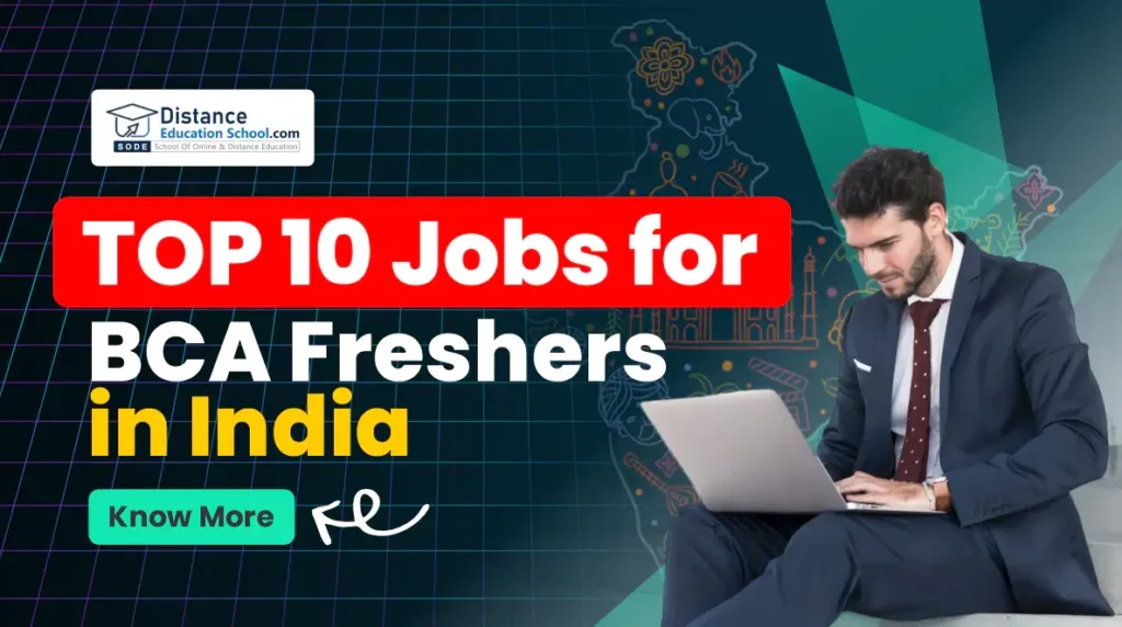 top 10 job for bca fresher