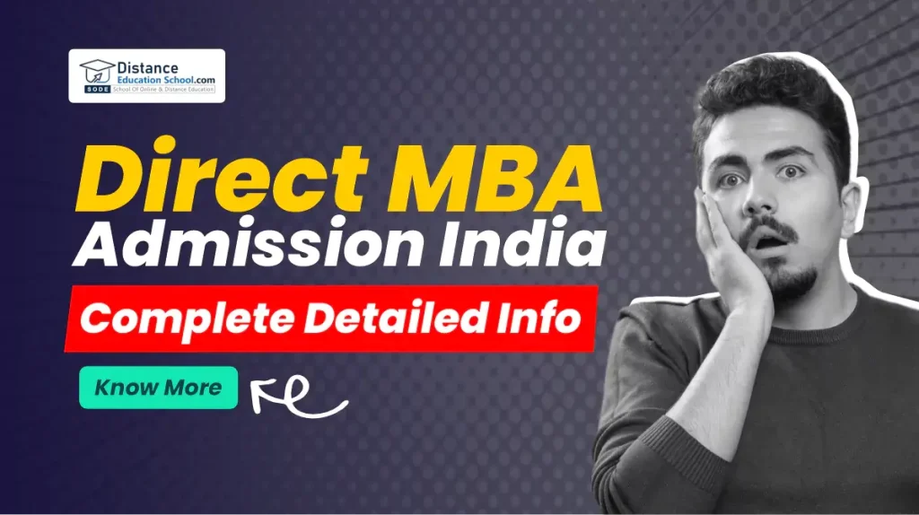 direct mba admission