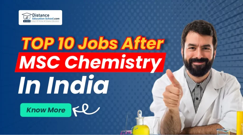 jobs after msc chemistry