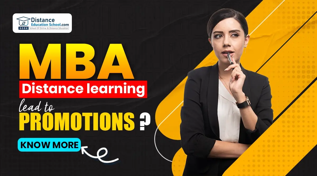 Will MBA Distance Learning Lead to Promotions?